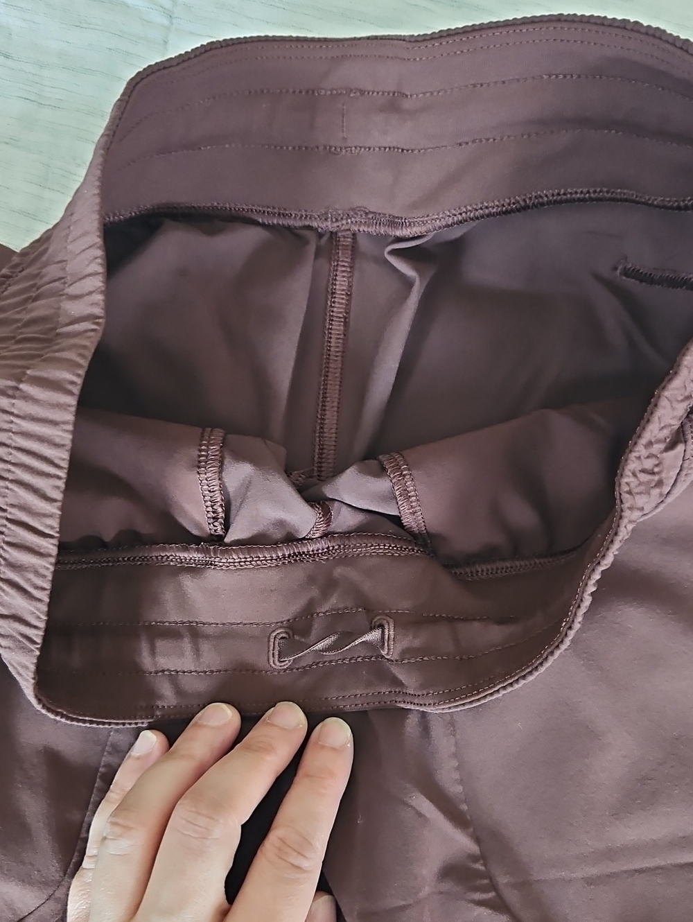 lululemon Wide-Leg Pants in Brown - Picture 3 of 4